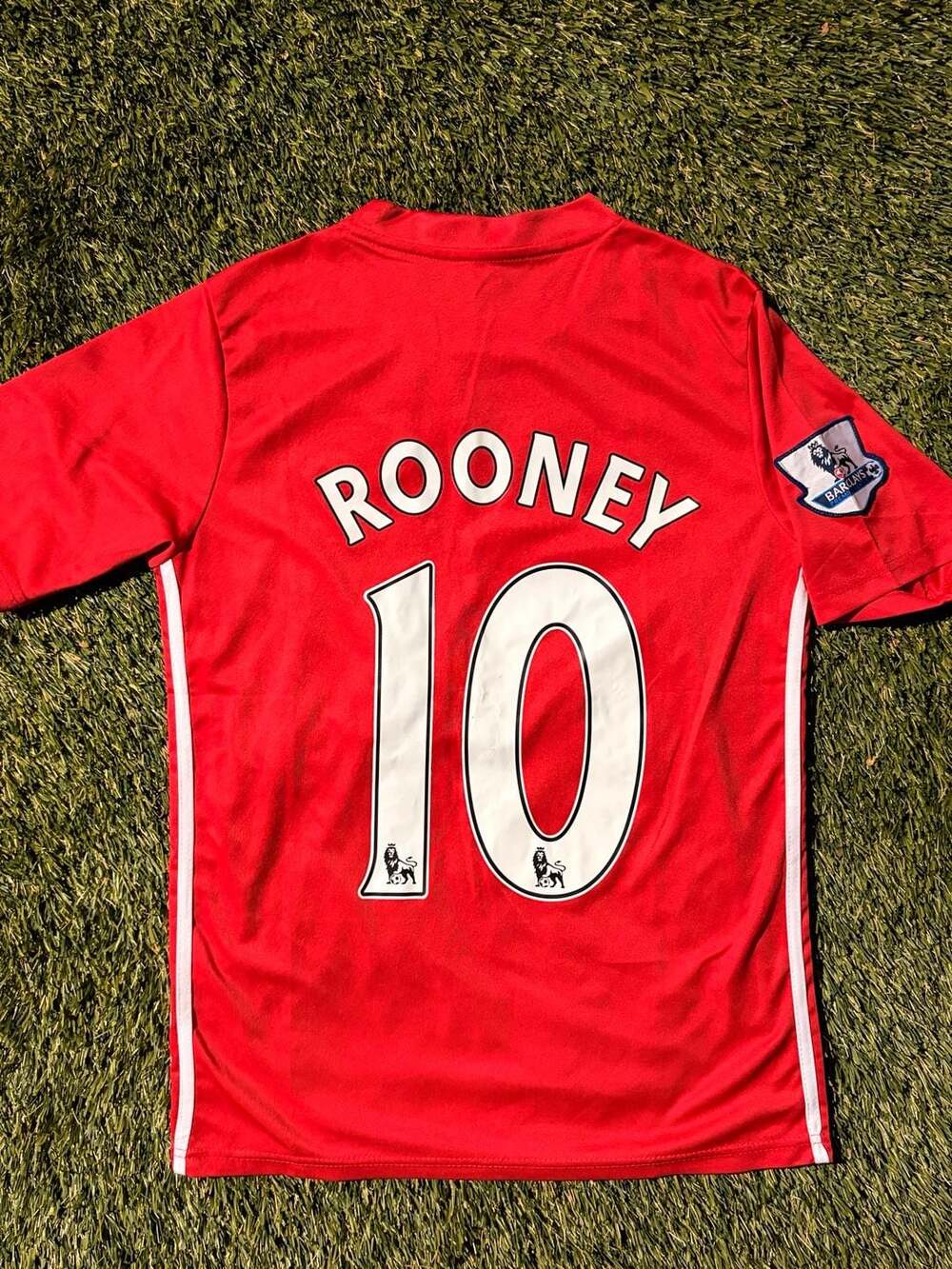 2016-17 Manchester United Home Soccer Jersey - Wayne Rooney #10
